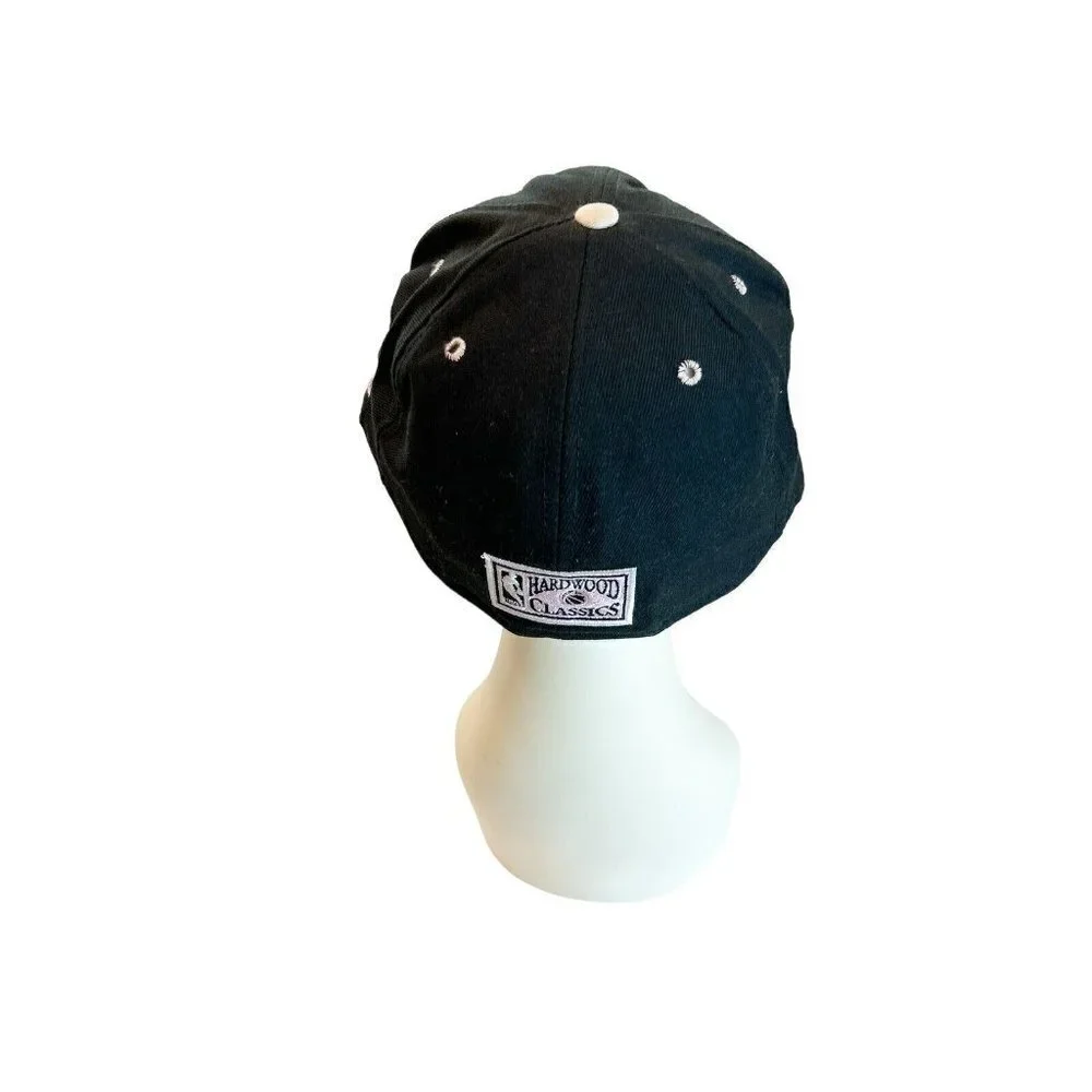 New Era Altanta Hawks Retro Hardwood Classics Hat Cap Embroidered Pink 7 3/8